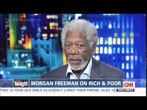 Morgan Freeman - The Roll Race & Gentics Plays In Wealth - CNN