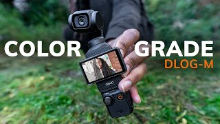 An EASY way to color grade DJI Osmo Pocket 3 Footage