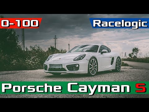 Разгон Porsche Cayman S (981) 0-100 + Launch / Мини обзор Порше Кайман 3.4