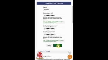 How to create Demo Account and MT5 Account at binary.com