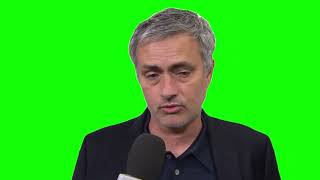 Green Screen Jose Mourinho "If I Speak I'm in Big Trouble" Meme