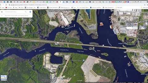 The Great Loop Navigation Strategy The Dismal Swamp to Norfolk, Virgina