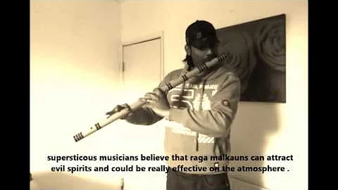 Learn bansuri flute - Raag Malkauns