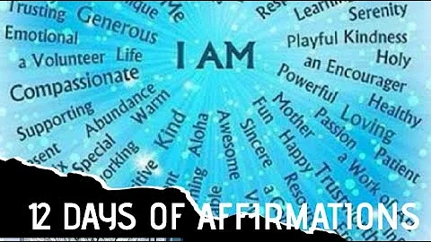 ! AM AFFIRMATIONS - APOSTLE CHANTELL ELLIS-POOLE
