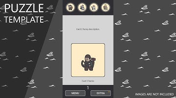 Card Puzzle Game Template (Unreal Engine 4)
