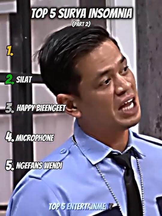 Top 5 Surya Insomnia Emosi Jiwa #lucu #laporpaktrans7