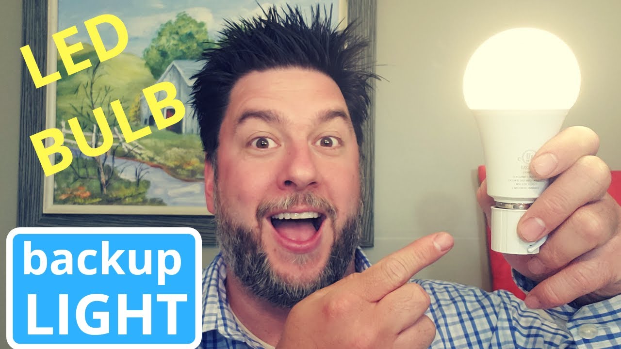 JackonLux rechargeable LED bulbs: Backup Emergency light for power.💡 [146]