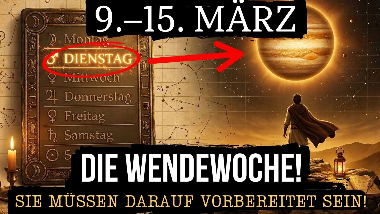 SIE MÜSSEN DAS VOR MORGEN WISSEN! Dringende Hinweise für die entscheidende Woche im März!