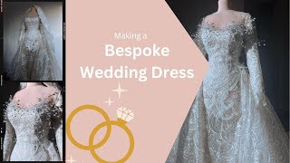 In Under 2 Minutes: Watch This Bride-to-be Get A Bespoke Wedding Dress!