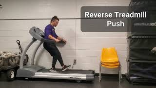Reverse Treadmill Push