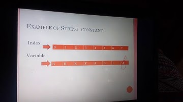 What are character and string constants in C in  Hindi