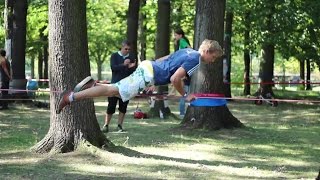 /// Slackline Tutorial by elephant ★ Chestbounce ★