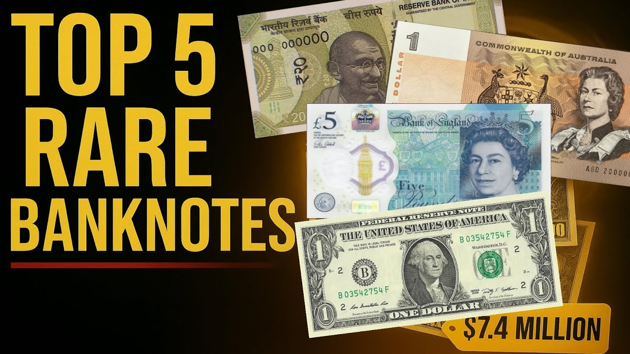 5 самых редких и ценных банкнот в мире | Дорогие банкноты стоимостью в миллионы