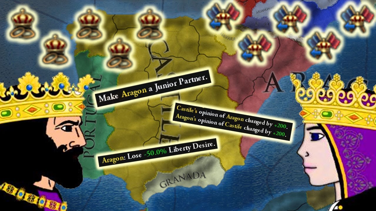 [EU4 MEME] The Iberian Wedding Be Like