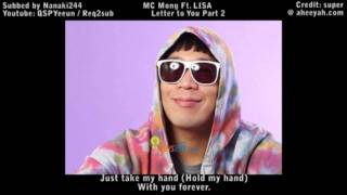 MC Mong - Letter to You Part 2 (LISA ver.) Eng Sub