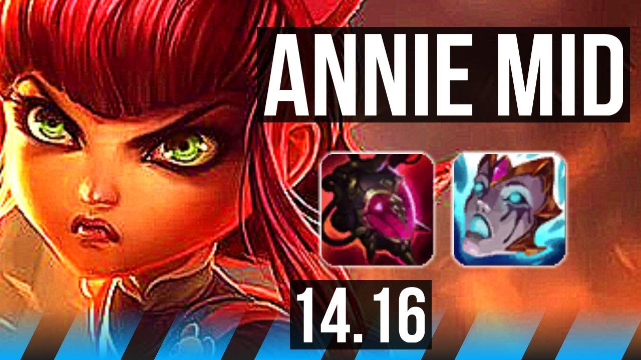 ANNIE vs AURORA (MID) | 13/0/2, Legendary, 6 solo kills, 500+ games