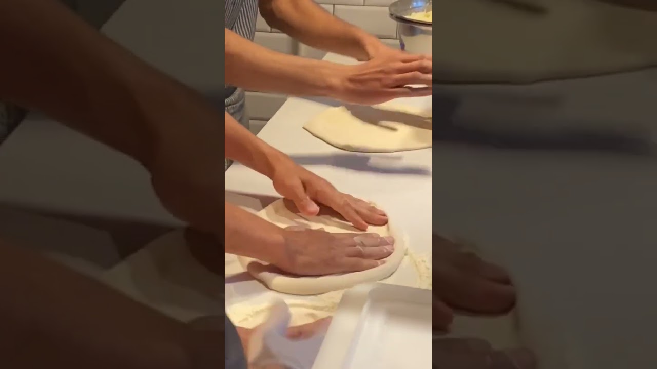 How to stretch pizza dough | The Slap Technique