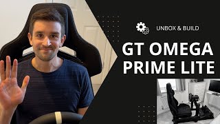 Gt Omega Prime Lite Sim Racing Pit & Rs12 Seat Unboxing & Build Timelapse
