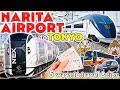 De laroport de narita  tokyo  skyliner  narita express  japon