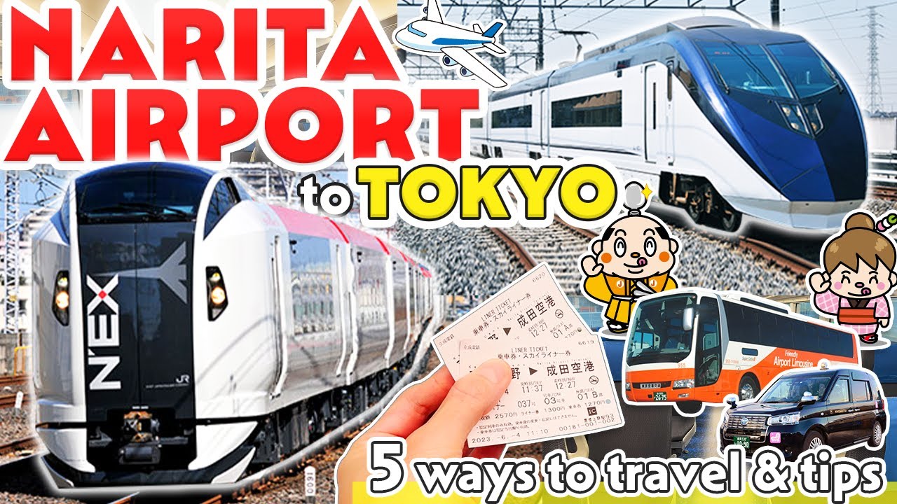 Narita Airport To Tokyo Skyliner Narita Express Japan Travel 