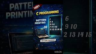 Floyd's Triangle | Pattern Printing-16 | #short #coding #cprogramming #starpattern #viral