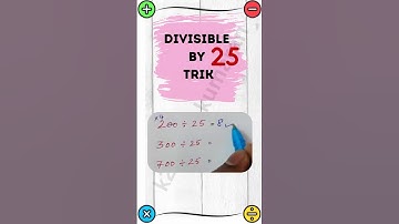 Division Trick / Divisible by 25 | TNPSC Maths Shortcuts | RRB SSC #shorts #maths #school