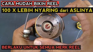 performa MEMUKAU‼️Membuat Suara Kliker Reel Pancing Lebih Nyaring secara Gratis.!