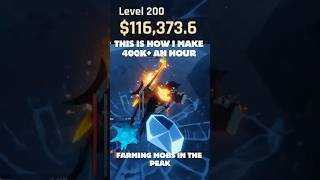 THIS IS HOW I MAKE 400K+ AN HOUR in The Forge... #roblox #theforge #gaming  #theforgeroblox