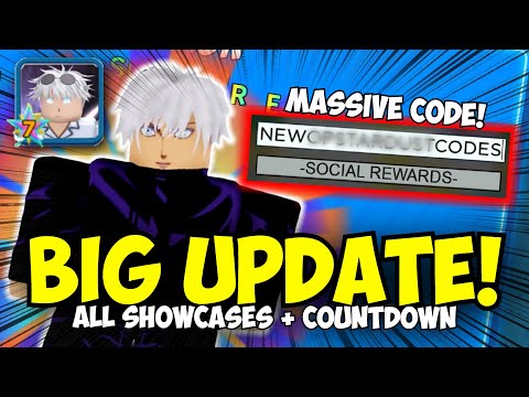 NEW HUGE CODE] Ryuko 6 Star Showcase +ASTD Anniversary Update! Gojo & All  Showcases & Pumpkins 