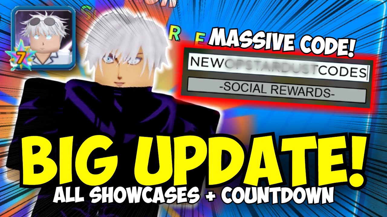 NEW CODE] BIG JJK Gojo Update! All New Unit Showcases!