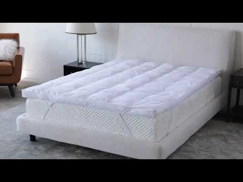 Isolus 3 Down Alternative Topper   Product Video