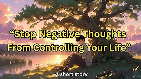 How to Stop Negative Thoughts — From Controlling Your Life(very powerful motivational story of Eric)
