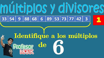 Identificar múltiplos de 6