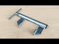 creative ideas from welder, iron clamps from galvanized tube pipes
