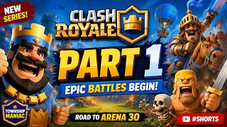 Clash Royale Gameplay Part 1 🔥 Epic Battles Begin! ⚔️ Road to Arena 30 | Best Mobile Game 2026 screenshot 5