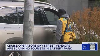 Tourists fall victim to street vendor scams in Battery Park