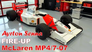 FIRE-UP Senna's F1 McLaren MP4/7-07 | Griot's Garage | Tacoma, WA | 2025