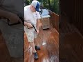 Pressure washing customer said he would move the grill #pressurewashing #powerwash