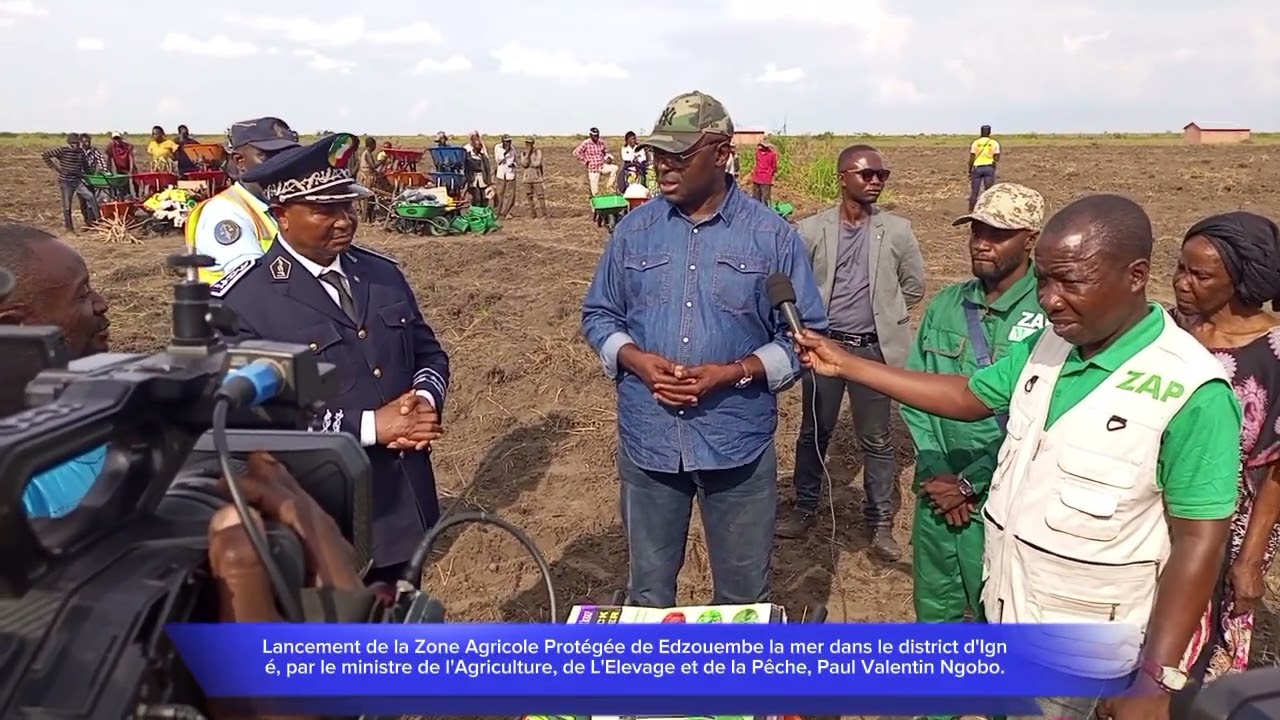 Lancement de la ZAP d'Edzouembe la mer / district d'Igné , ce samedi 19 Avril 2025