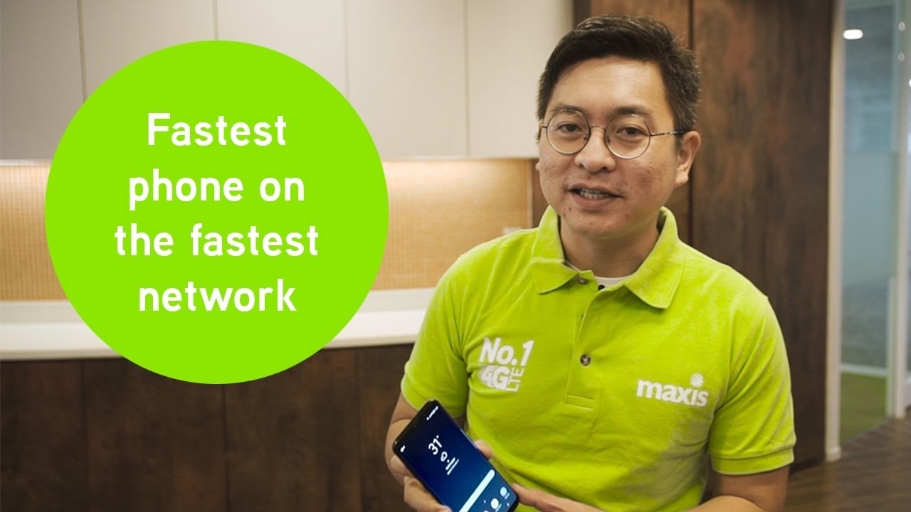 Samsung Galaxy S8: Fastest phone on the fastest network - YouTube