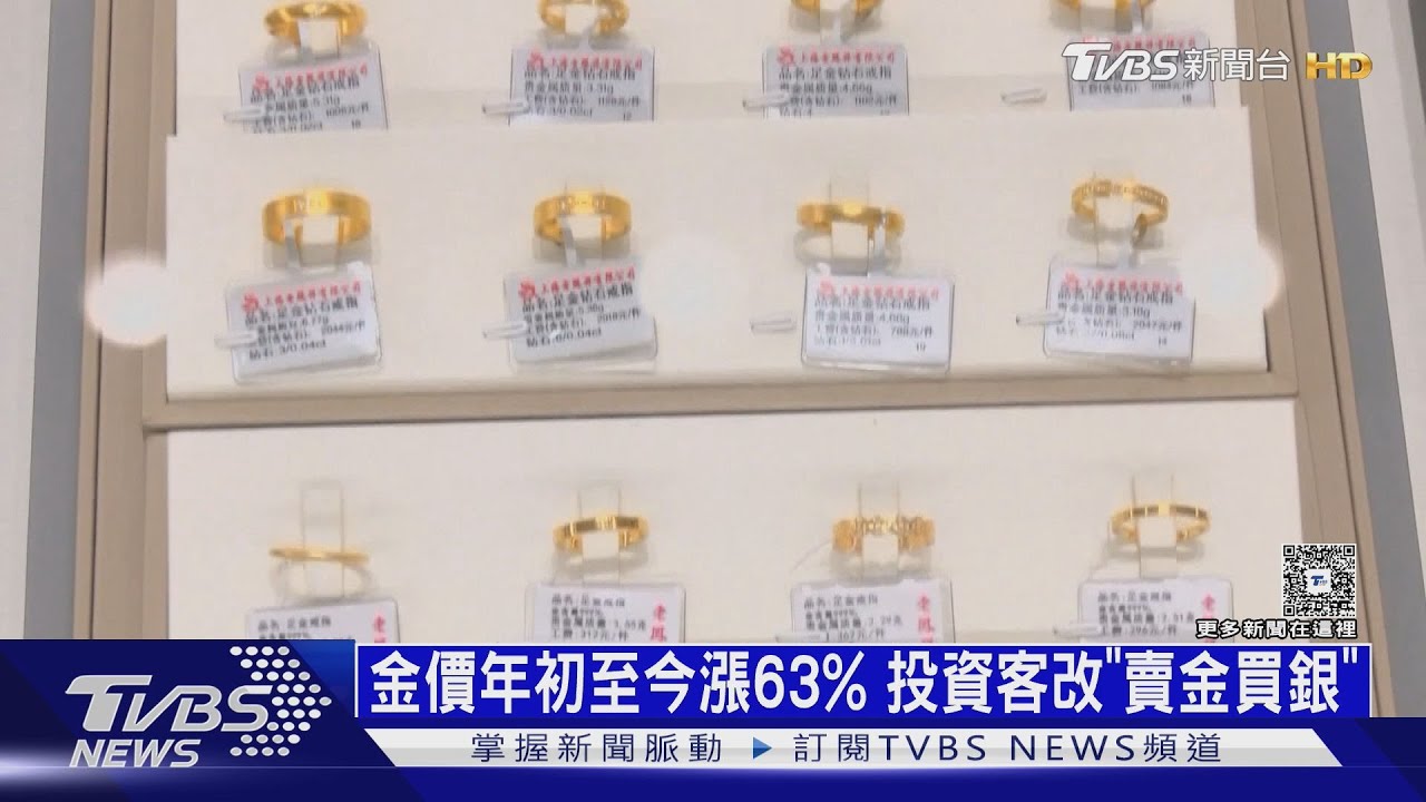 年輕人跟風進場! 金價年初至今漲63% 投資客「賣金買銀」｜十點不一樣20251218 @TVBSNEWS01
