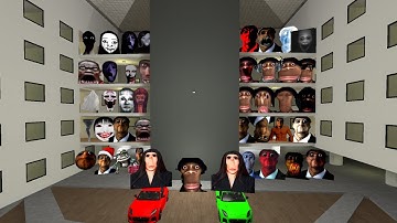 POV HI MY NAME IS AUUGHH ROSHALIA YOSHIE AND ALL NEXTBOTS #gmod #nextbots