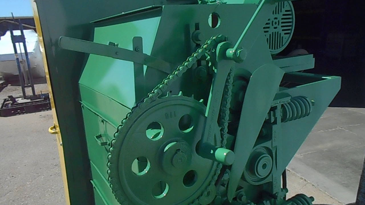 Roskamp 9x24 Two Pair Roller Mill, Model K Test Run