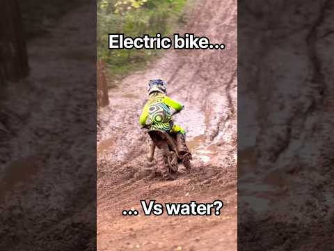 Electric bike vs water?
