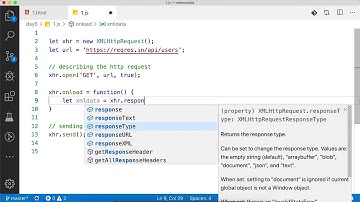 6.2 How to make AJAX Http Request using XMLHttpRequest in javascript?