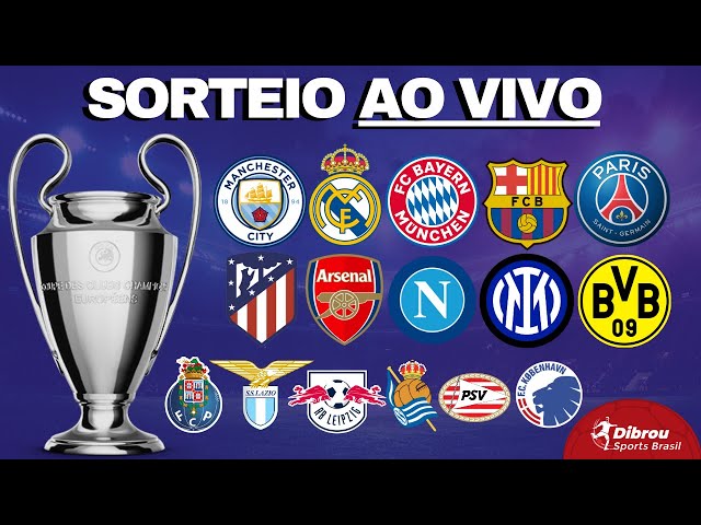 Sorteio da Champions 2023/24: onde assistir ao vivo e horário, liga dos  campeões