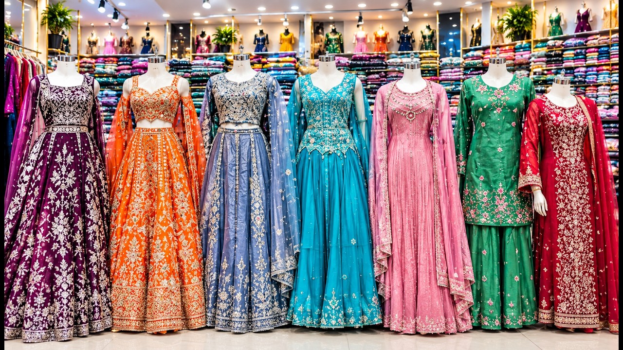 इतनी डिमांड क्यों है? Crop Top Manufacturer Surat | Gown Crop Top Factory video thumbnail