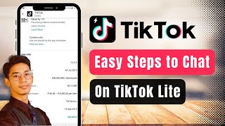 How to Chat on TikTok Lite ! screenshot 3