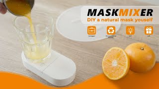 Now on Kickstarter: Maskmixer Is The World's First Portable Mini Mask Maker