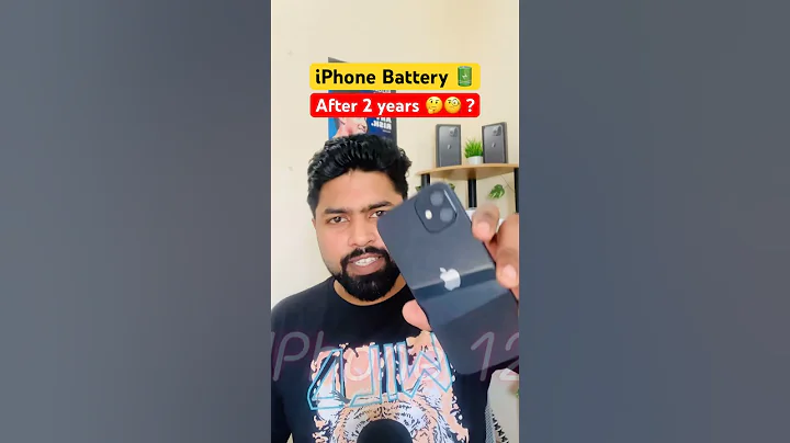 iPhone battery drop after 2 year🤔 ? #shorts #iphonebattery #iphonebatterylife #iphonebatteryhealth